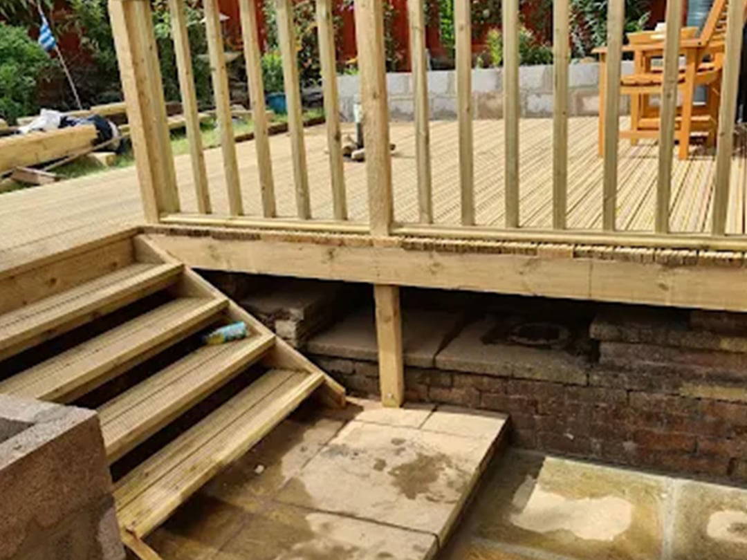 Raised Decking