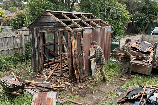 old shed removal
